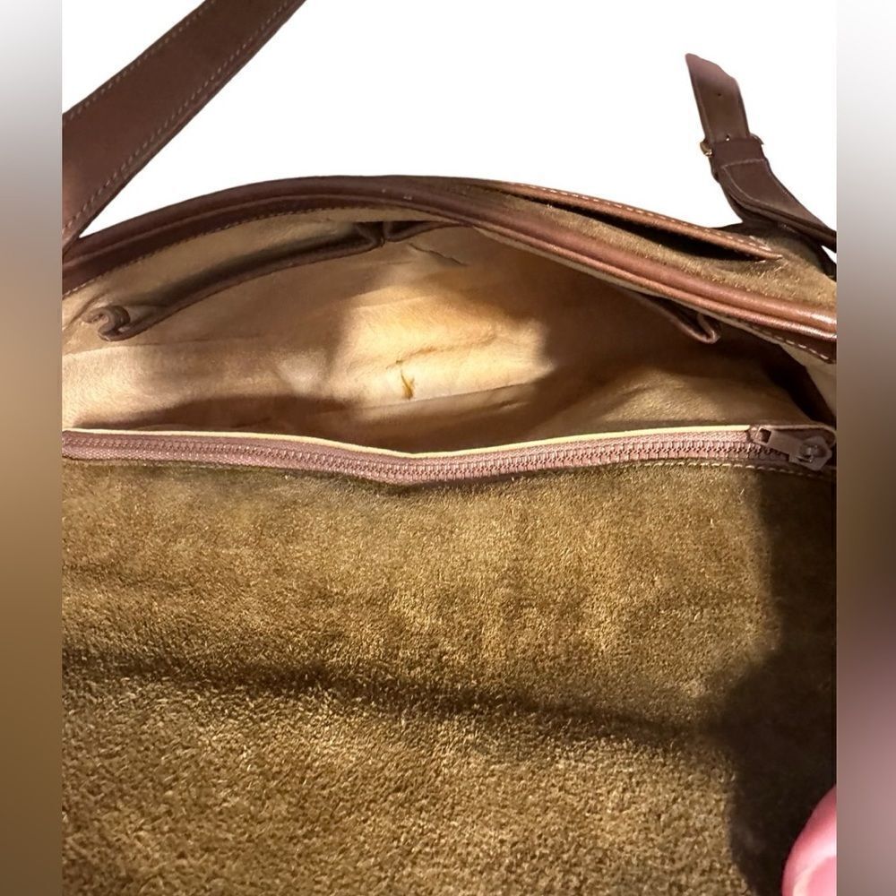 Gucci vintage suede shoulder bag - Picture 8 of 10